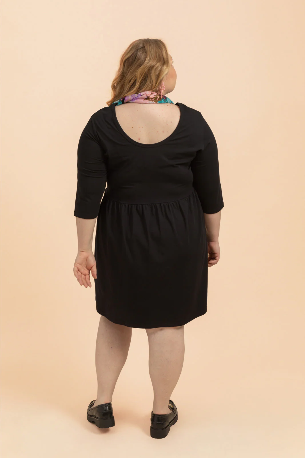 Bell Dress, Black - Image 4