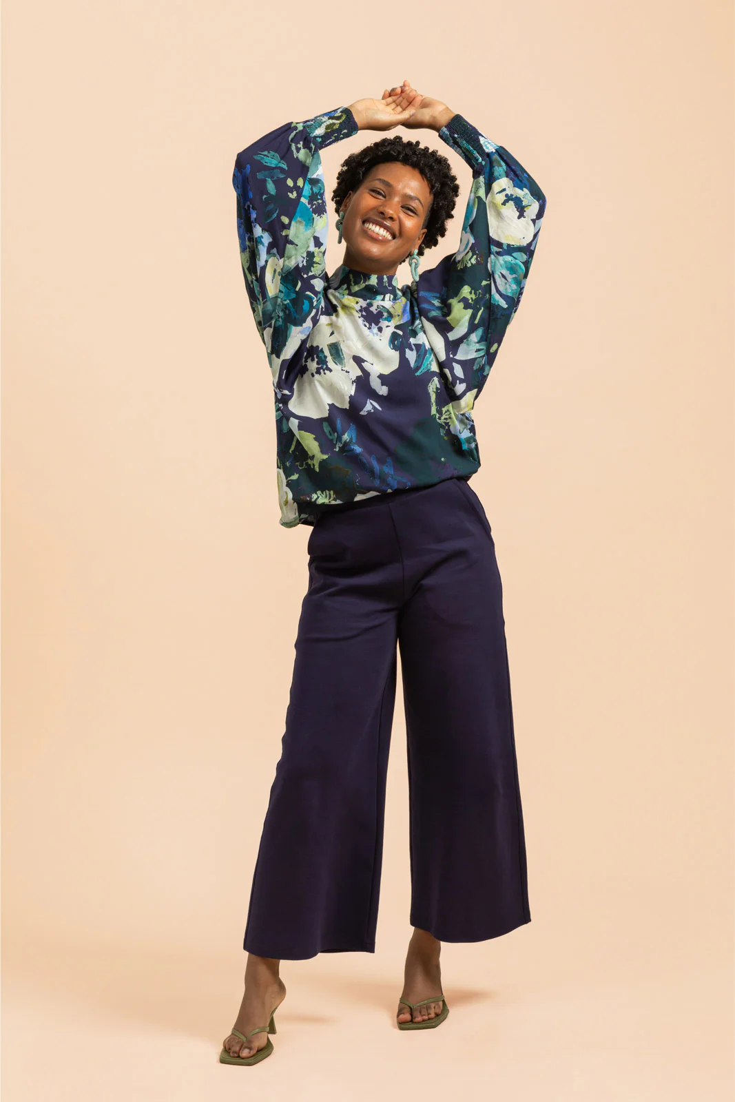 Everyday Culottes, Dark Blue - Image 7