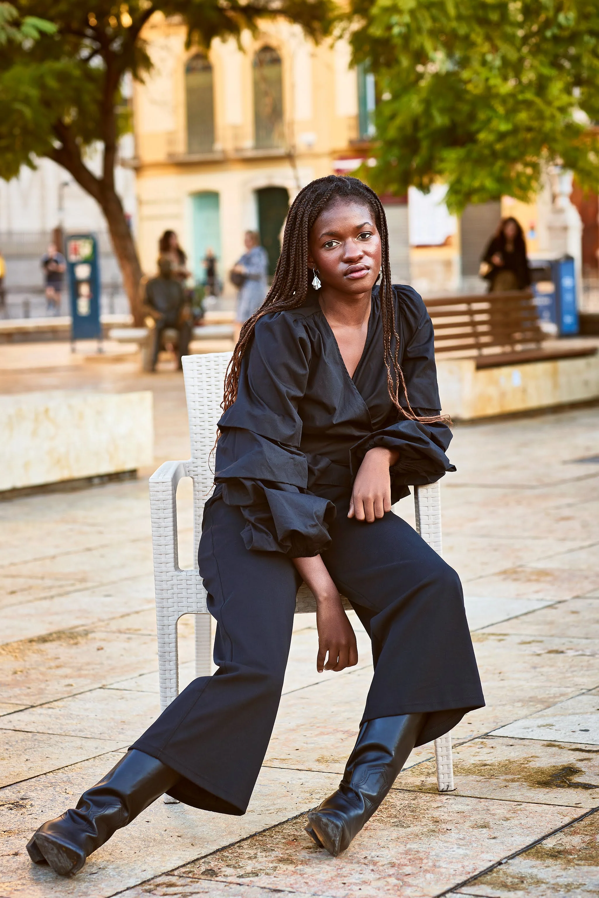 Everyday Culottes, Black - Image 3