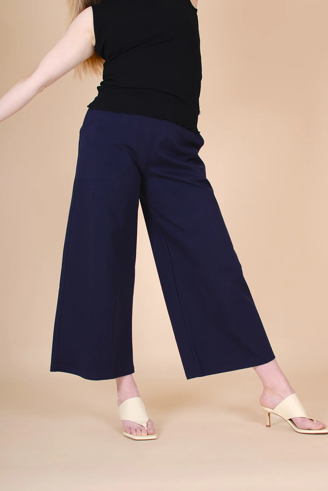 Everyday Culottes, Dark Blue - Image 11