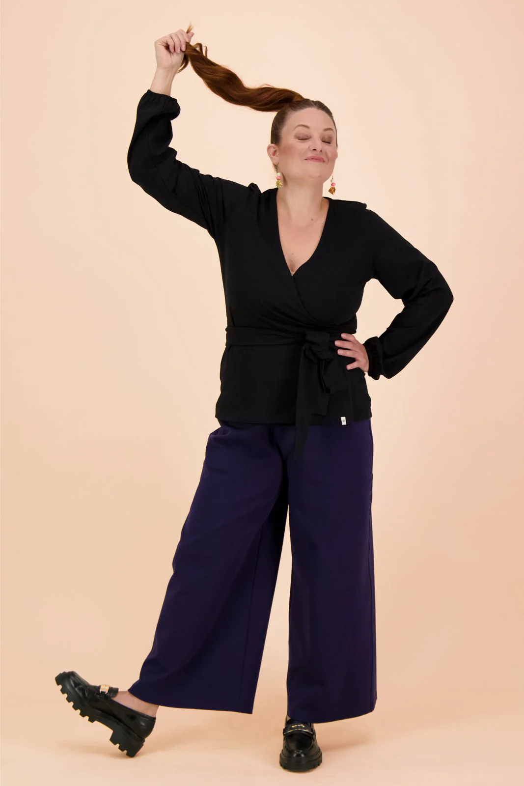 Everyday Culottes, Dark Blue - Image 13