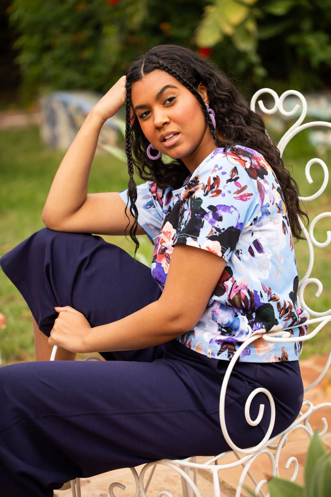 Everyday Culottes, Dark Blue - Image 8