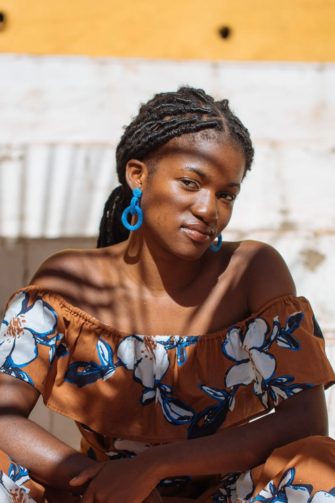 Gia Earrings, Blue Sky - Image 8