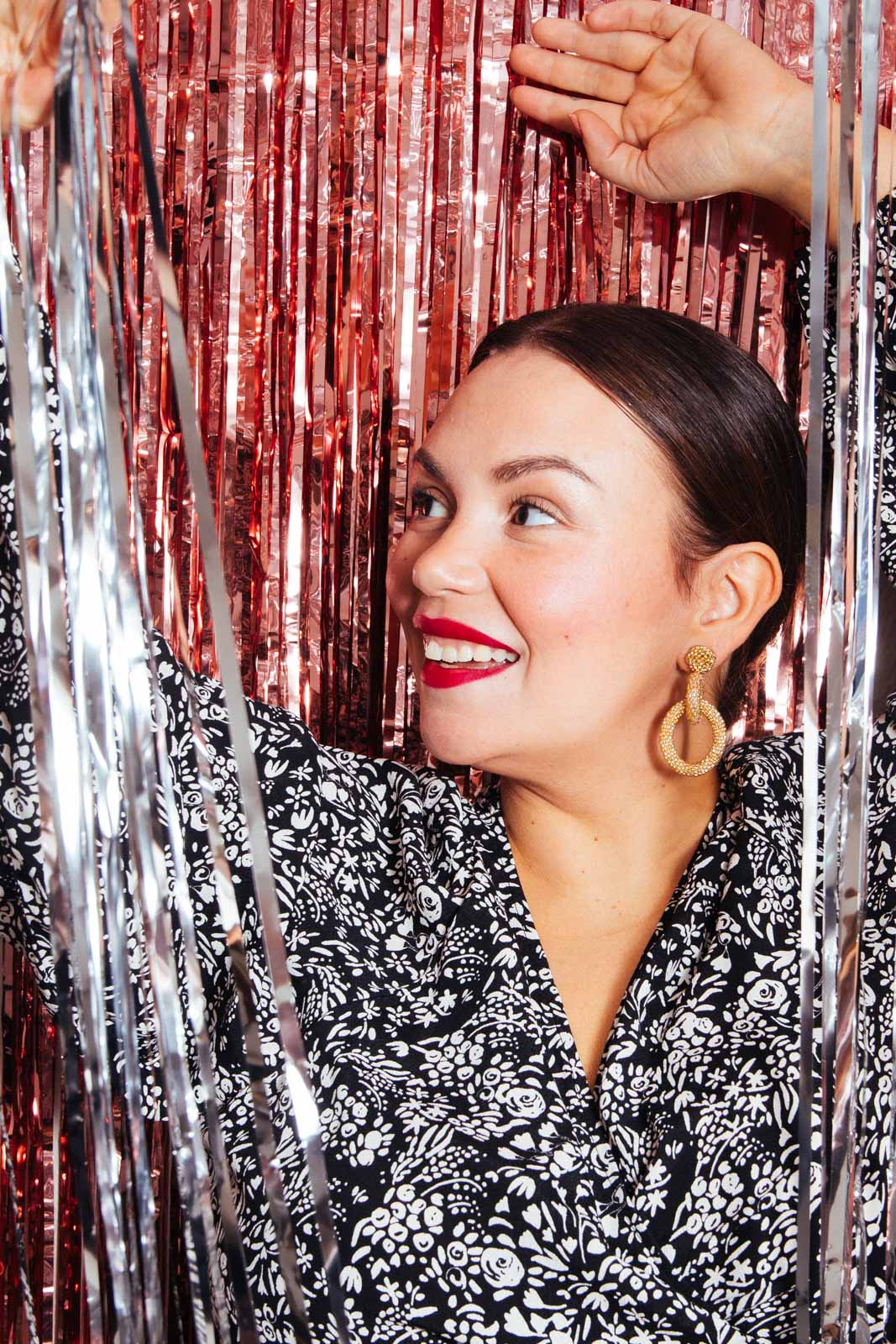 Gia Earrings, Gold - Image 6