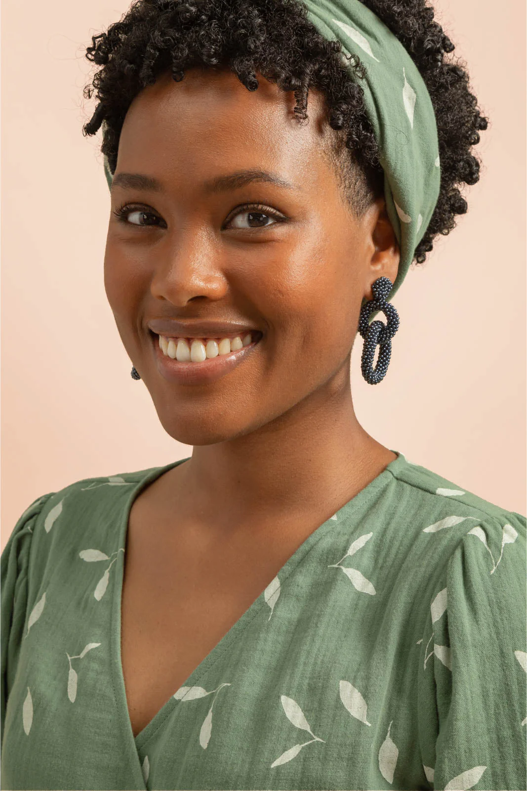 Empowering Gia Earrings, Granite - Image 4