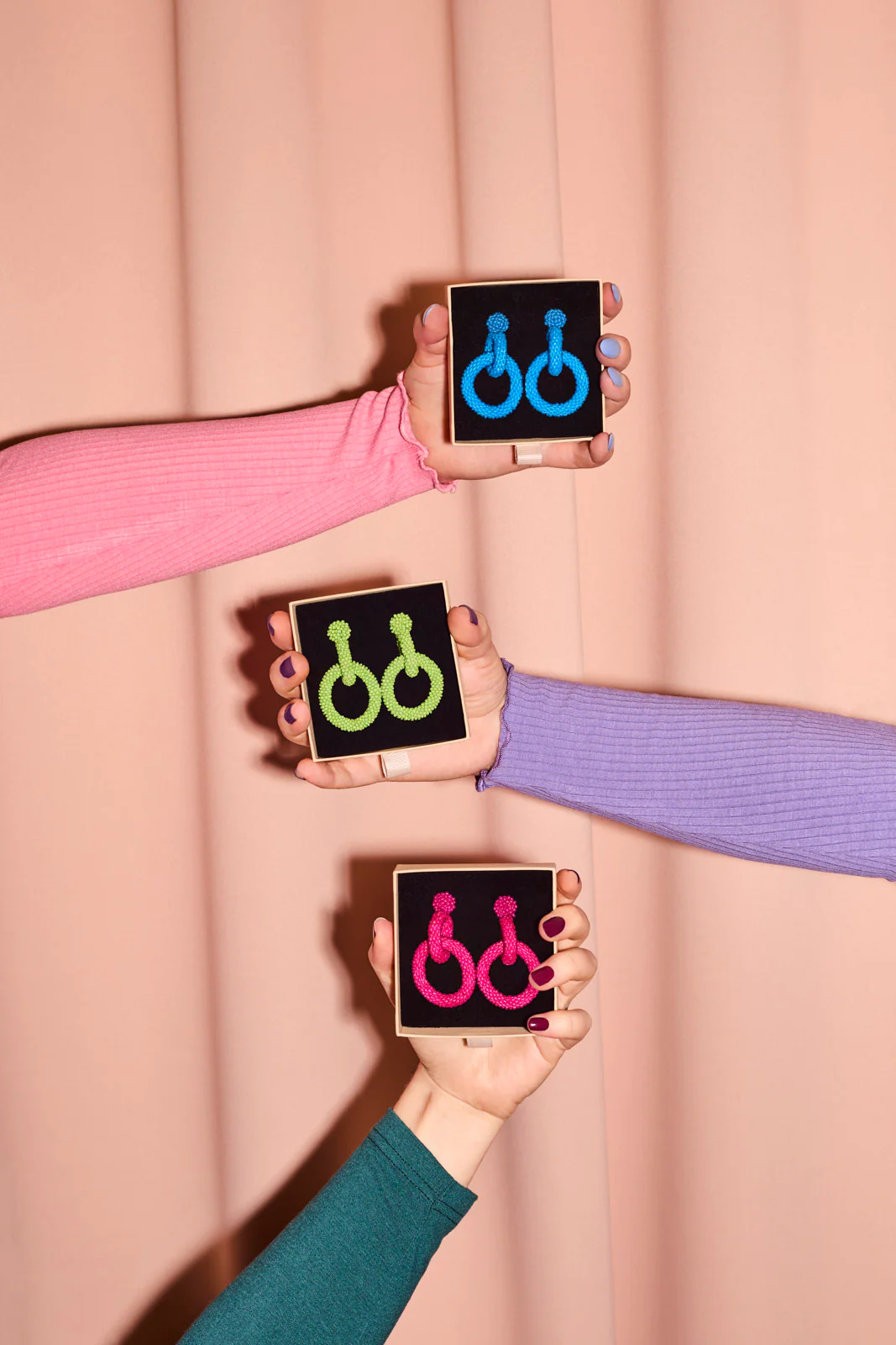 Gia Earrings, Blue Sky - Image 5