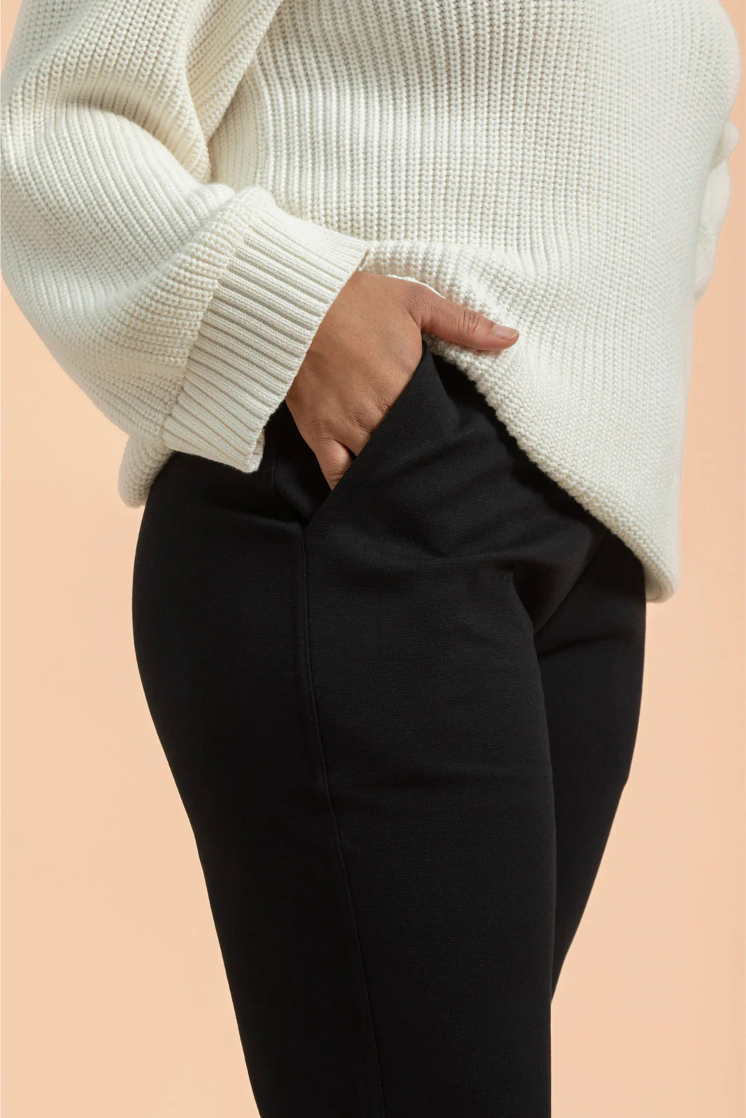 Comfy Capri Pants, Black - Image 11