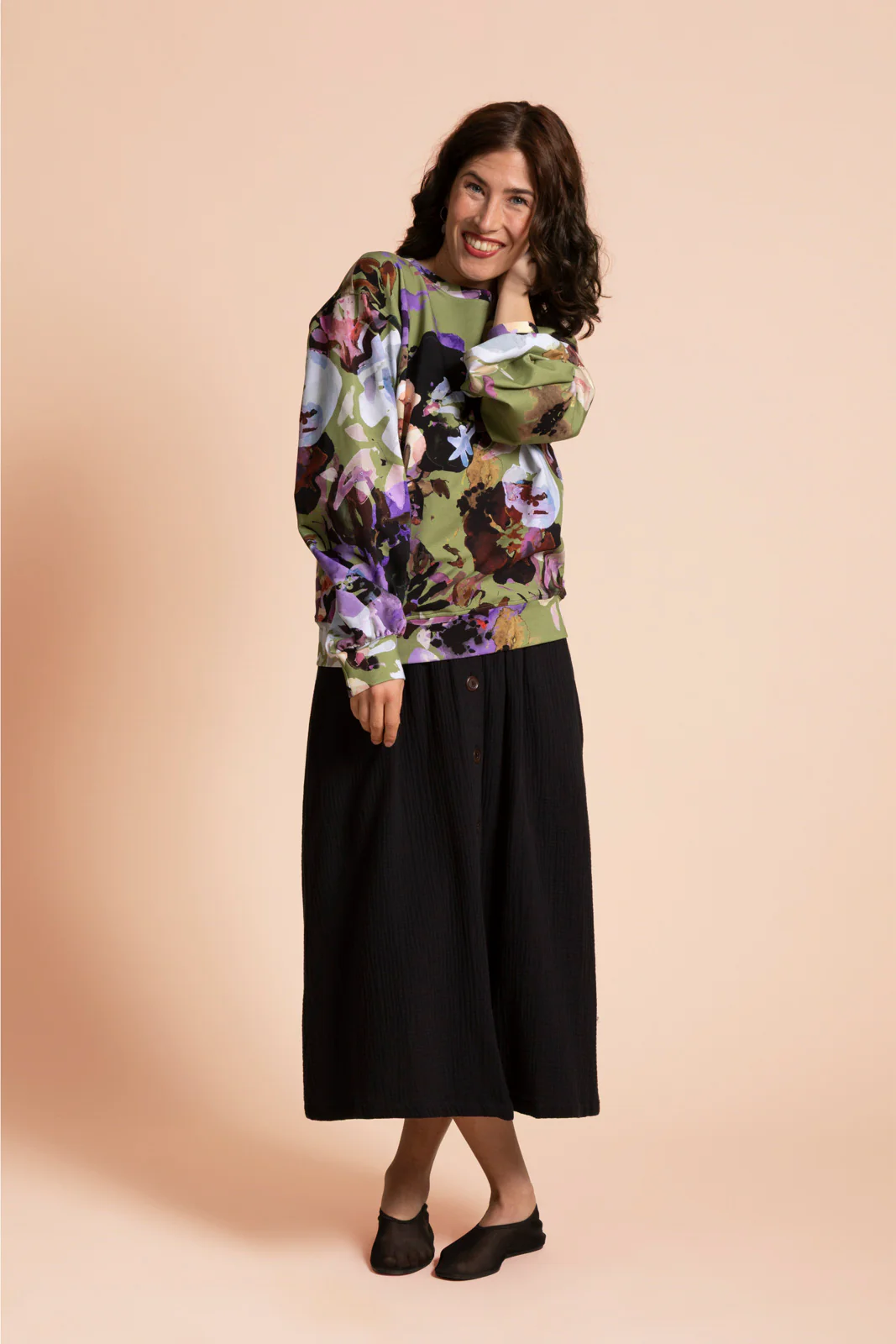 Sweatshirt, Olive Anemone - Image 6