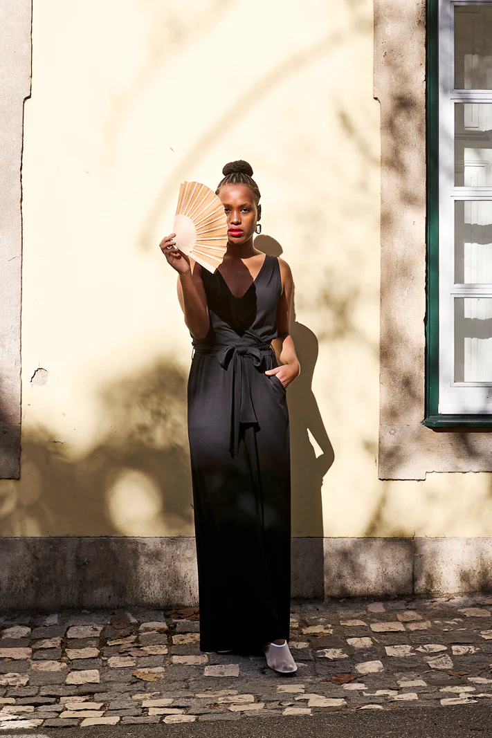 Soft Jumpsuit, Black - Image 4