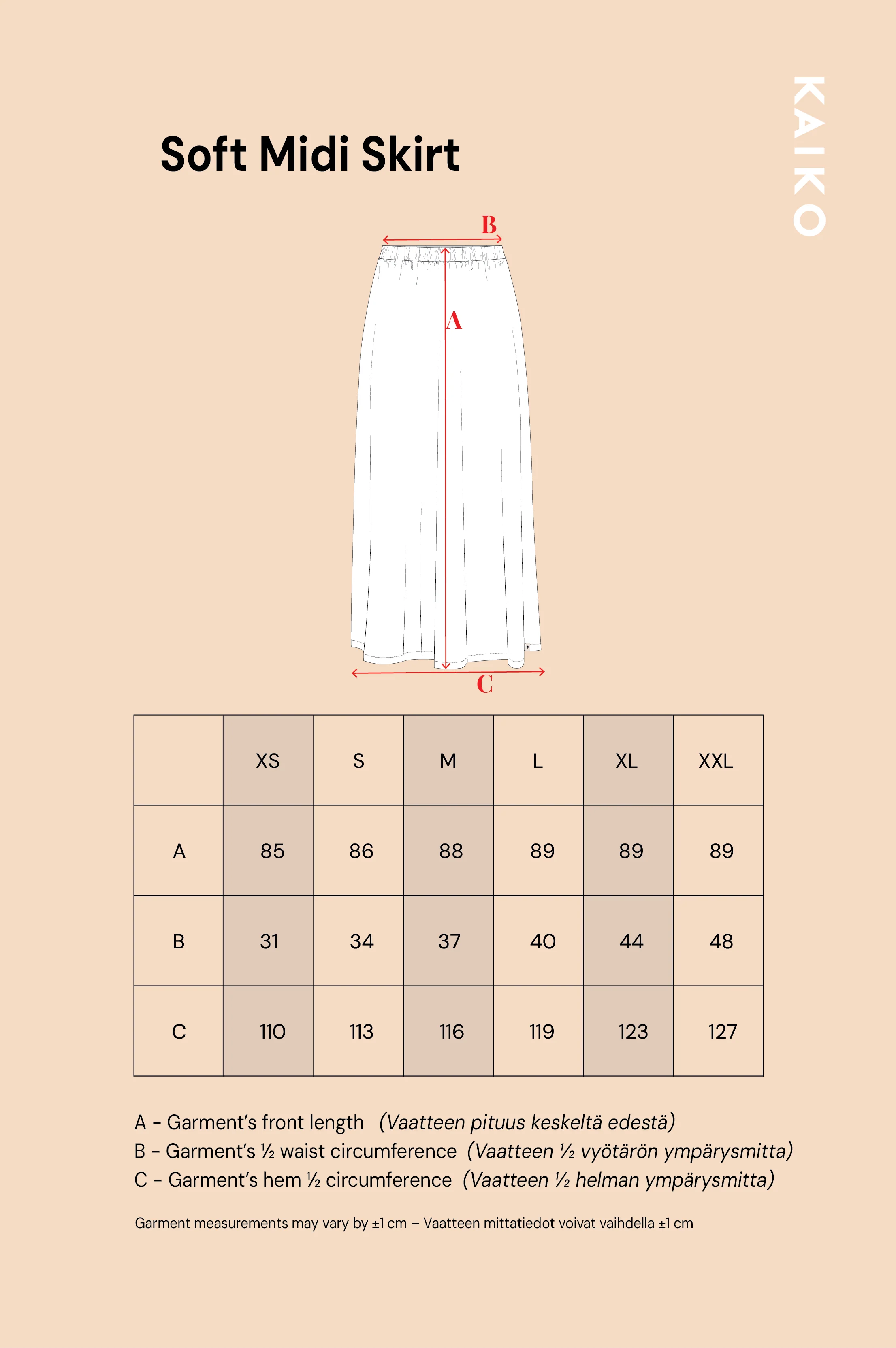 Soft Midi Skirt, Black - Image 13