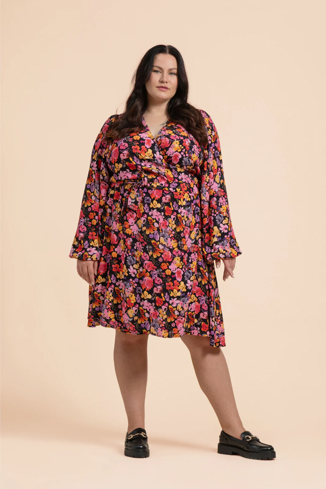 Wrap Dress, Wild Lea Mini - Image 5