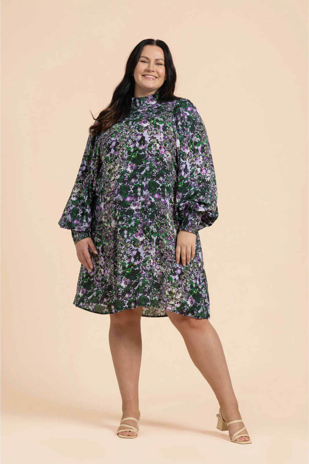Puff Dress, Blooming Forest Lilac - Image 3