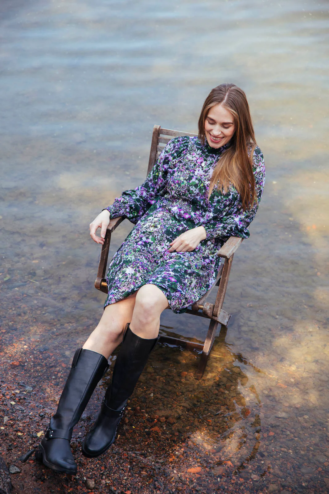 Puff Dress, Blooming Forest Lilac - Image 4