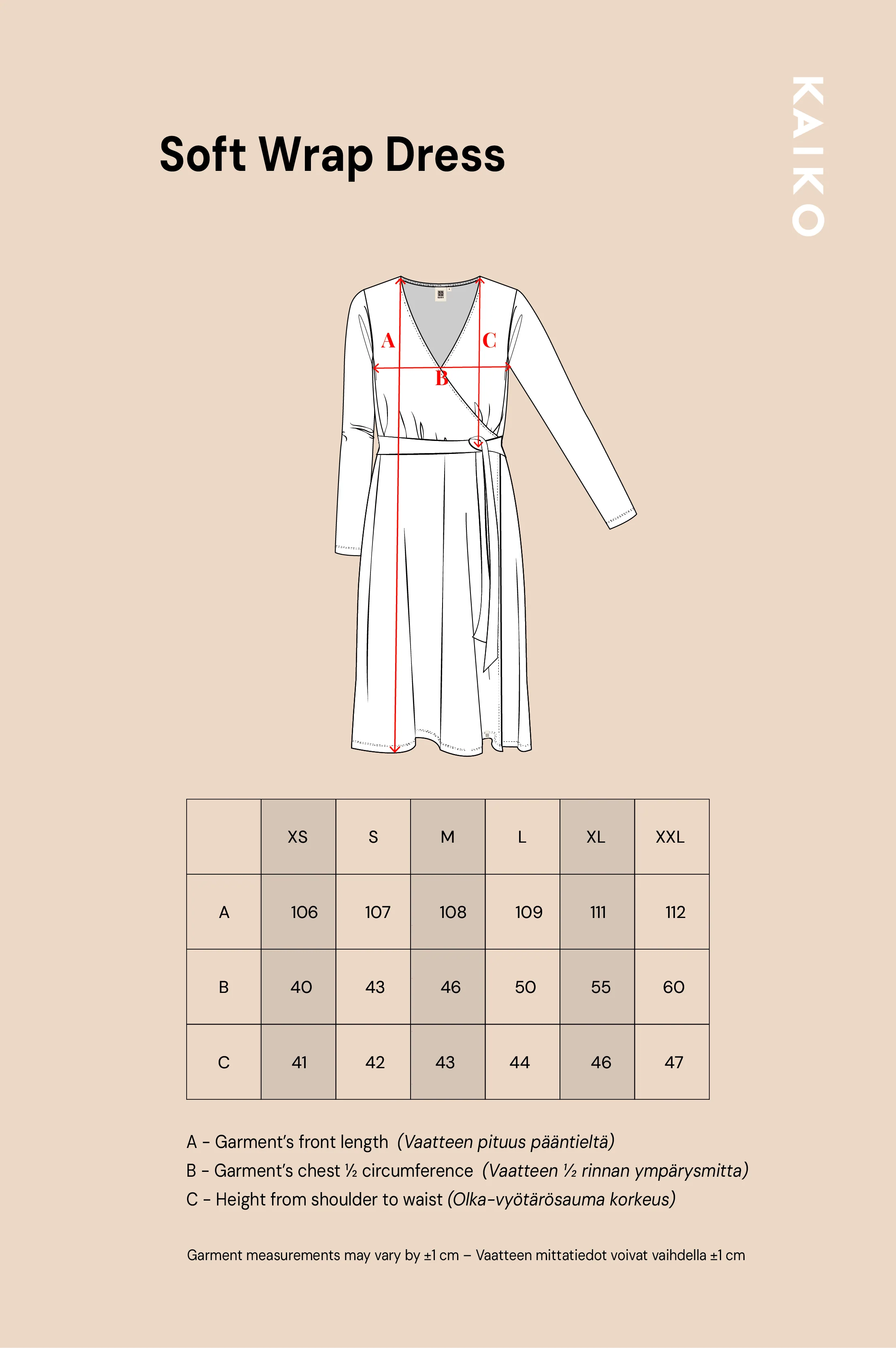 Soft Wrap Dress, Black - Image 10