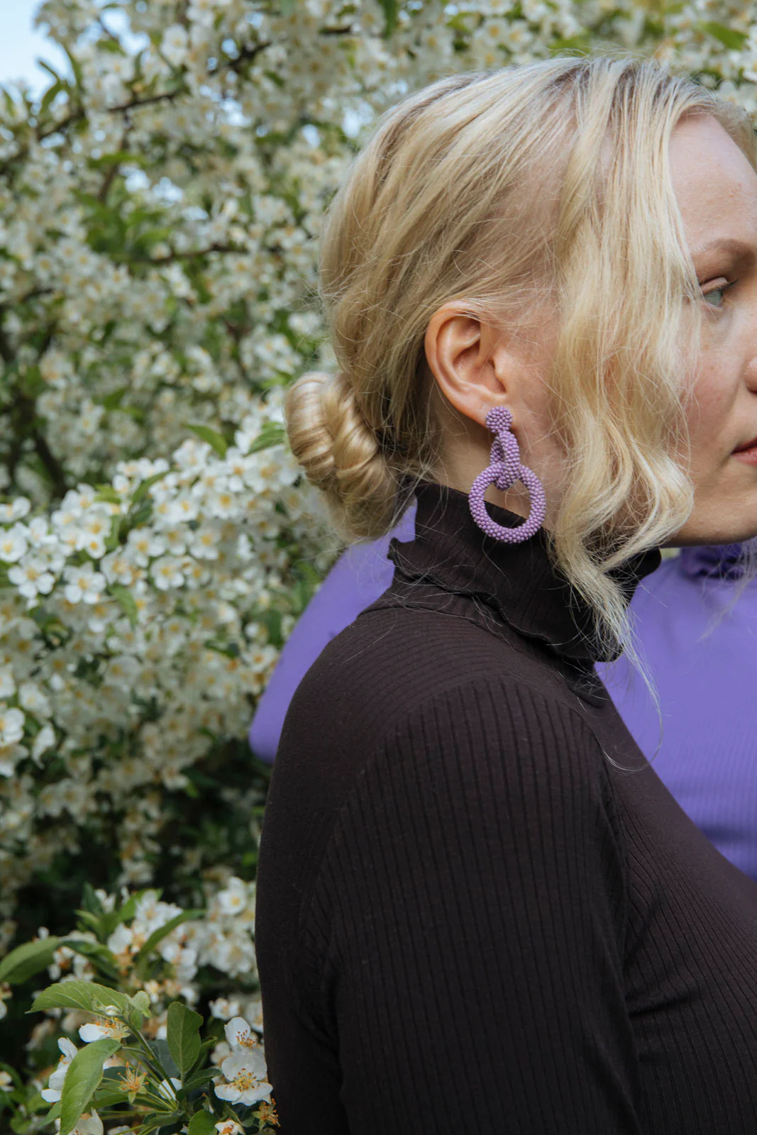 Rib Rollneck, Chocolate - Image 4