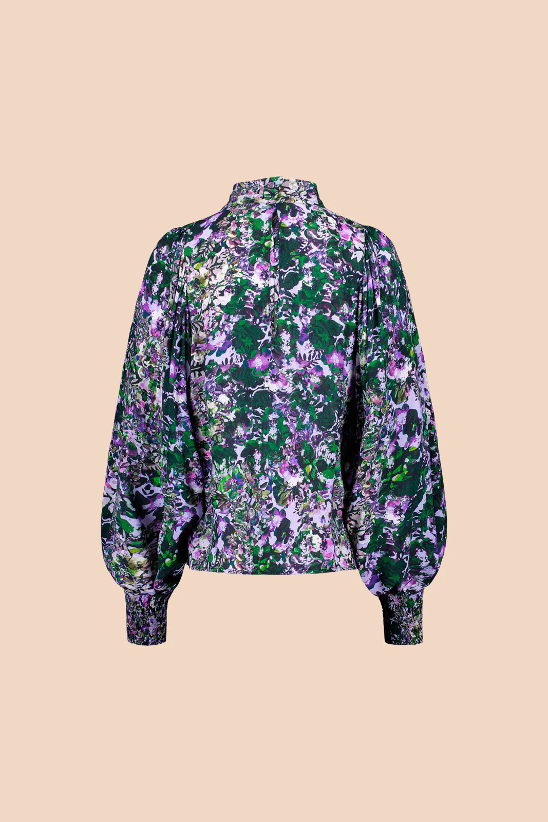 Puff Blouse, Blooming Forest Lilac - Image 3