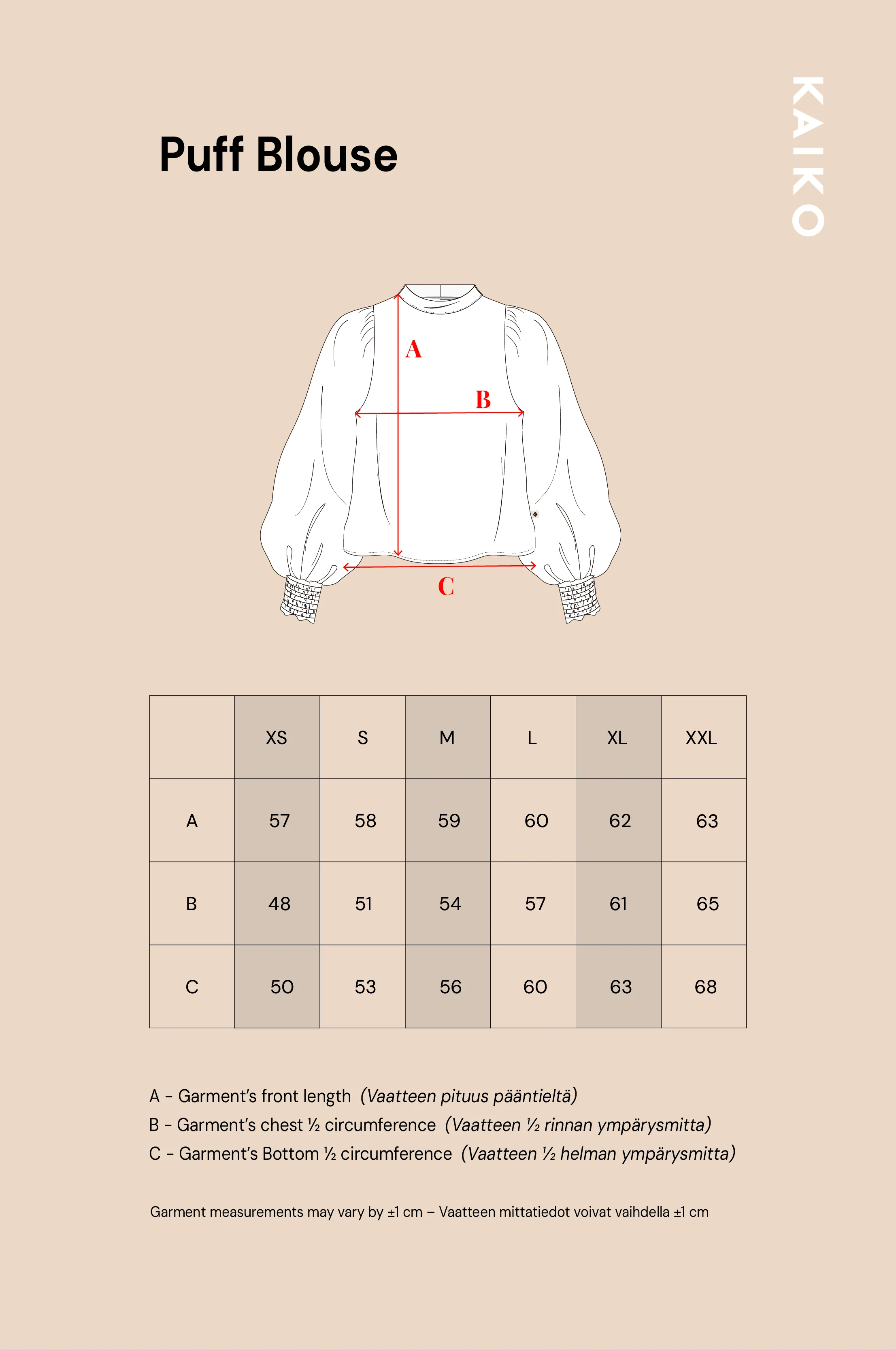 Puff Blouse, Pink Marigold - Image 6