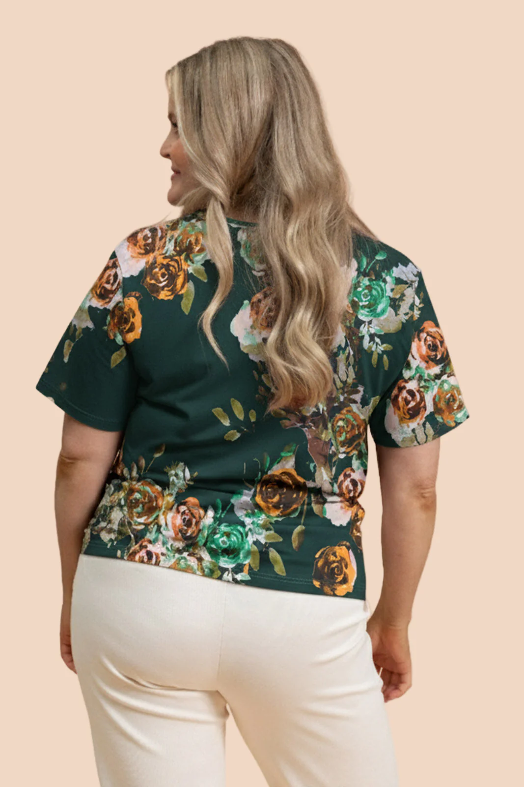 T-Shirt, Rose Yard Green - Image 3