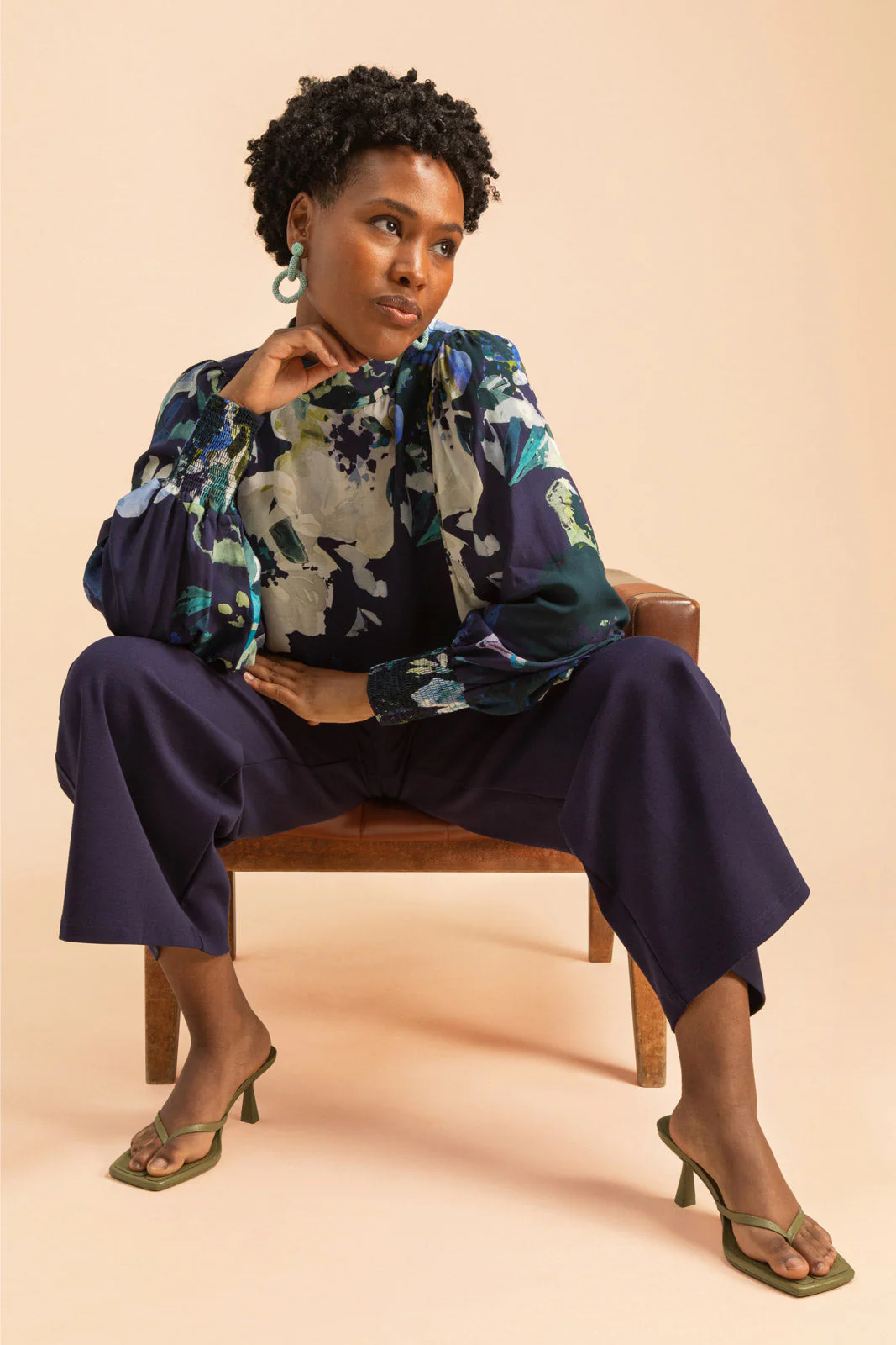 Everyday Culottes, Dark Blue - Image 4