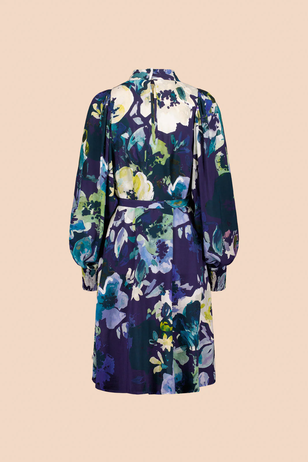 Puff Dress, Blue Anemone - Image 10