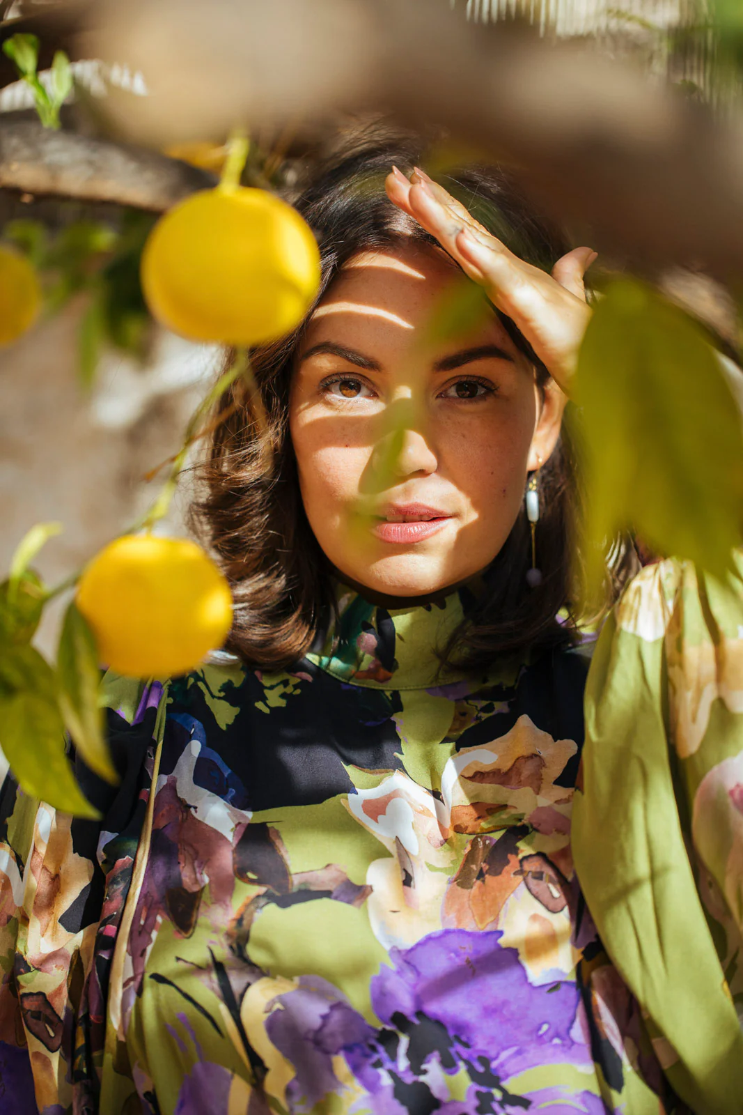 Puff Dress, Olive Anemone - Image 5