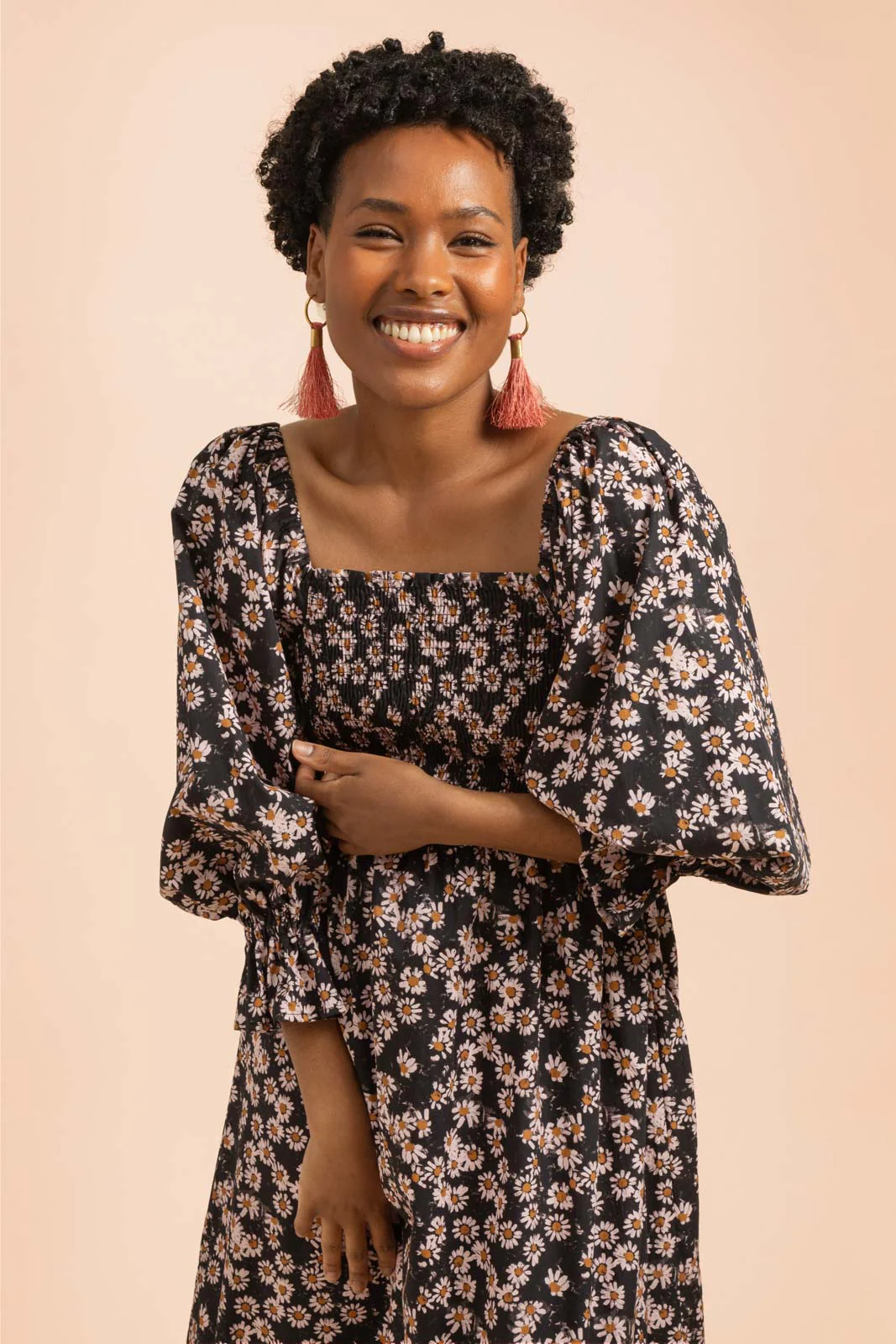 Smock Dress, Daisy - Image 4