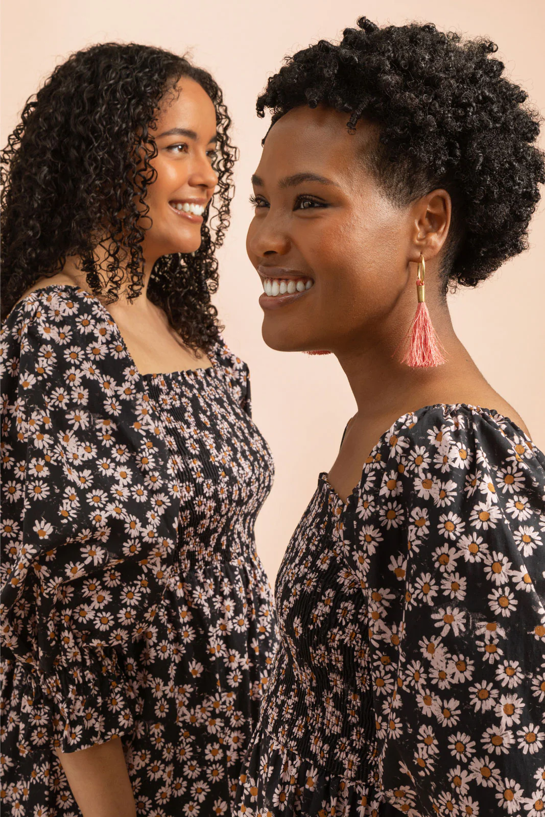 Sumati Earrings, Blush - Image 3