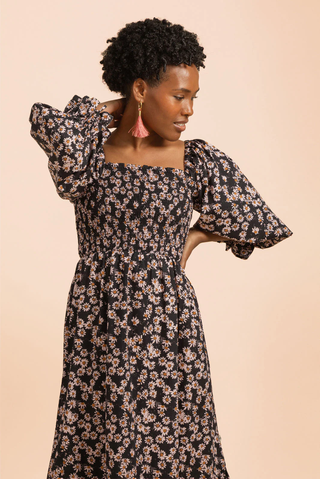 Sumati Earrings, Blush - Image 5