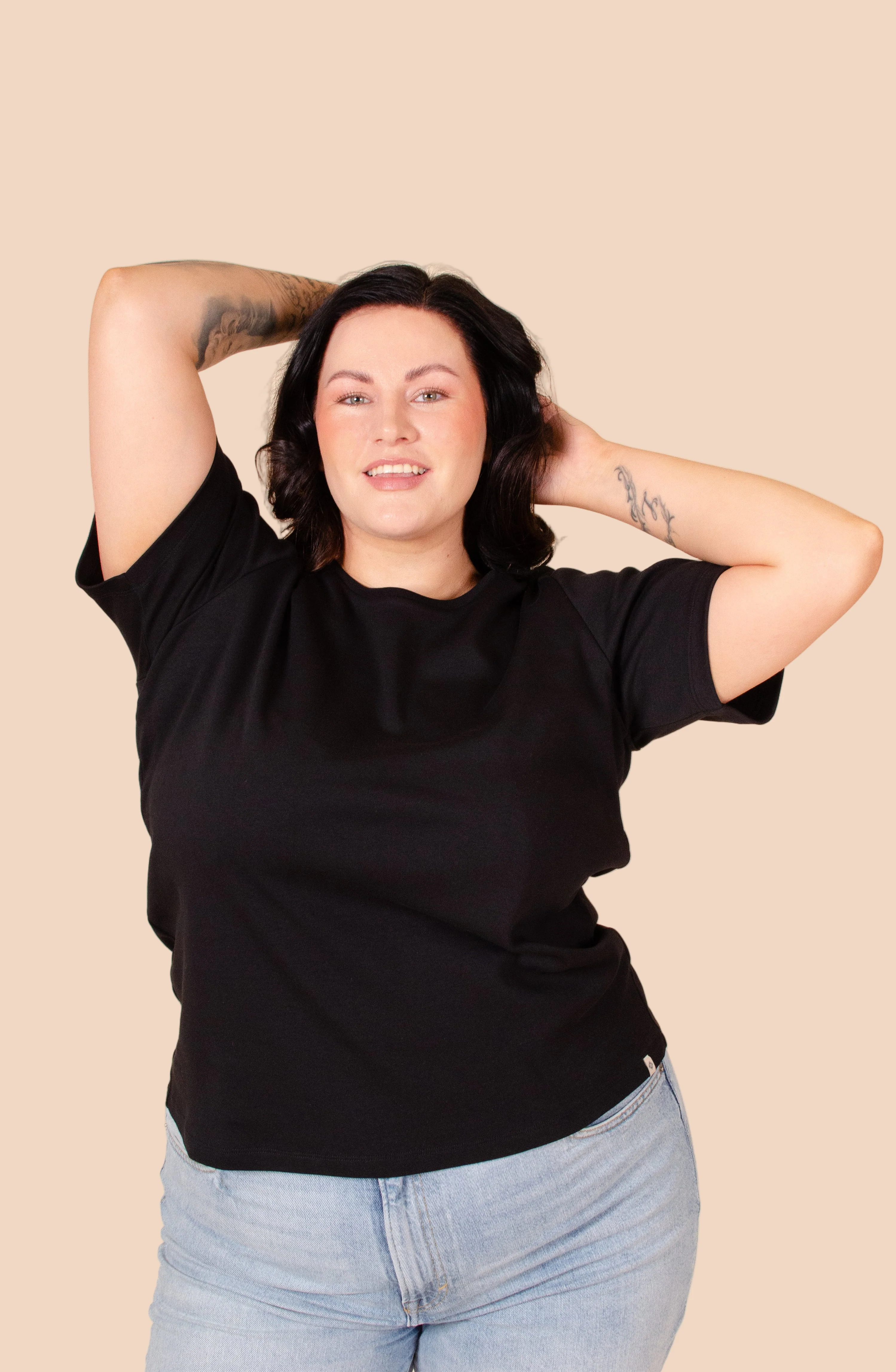 The T-shirt, Black - Image 5