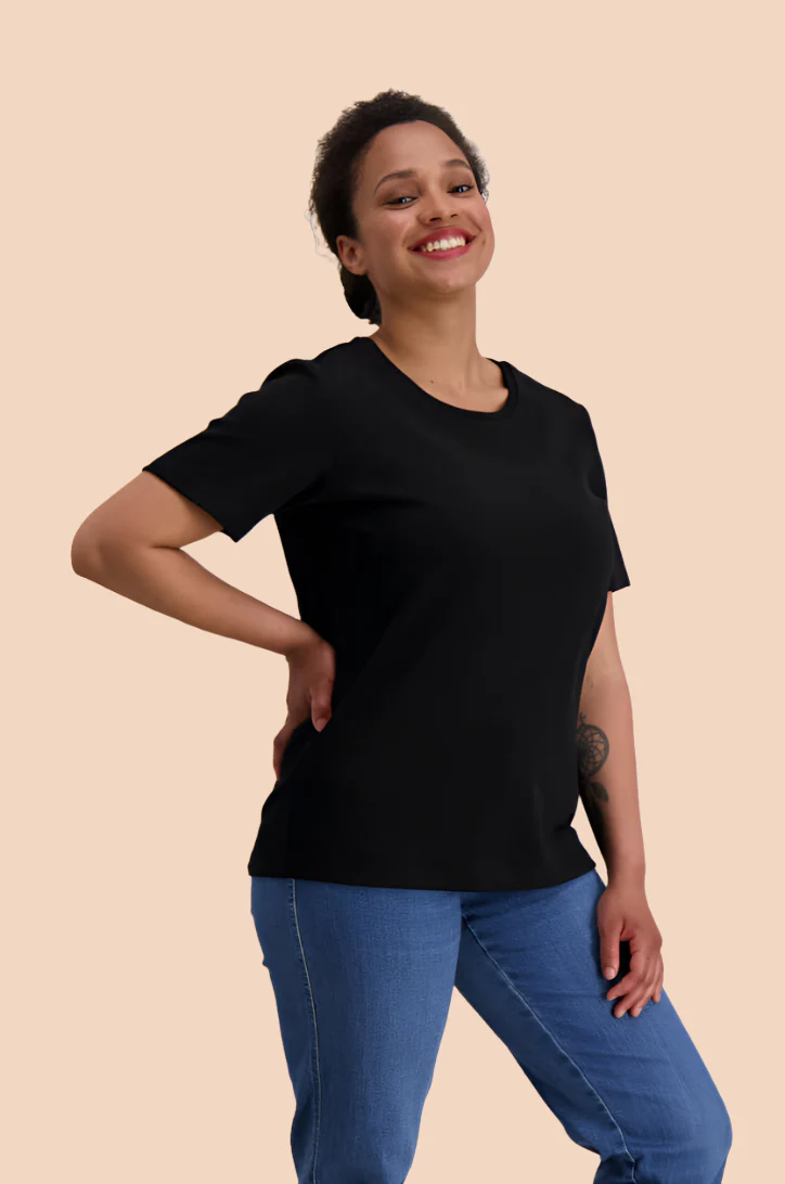 The T-shirt, Black - Image 6