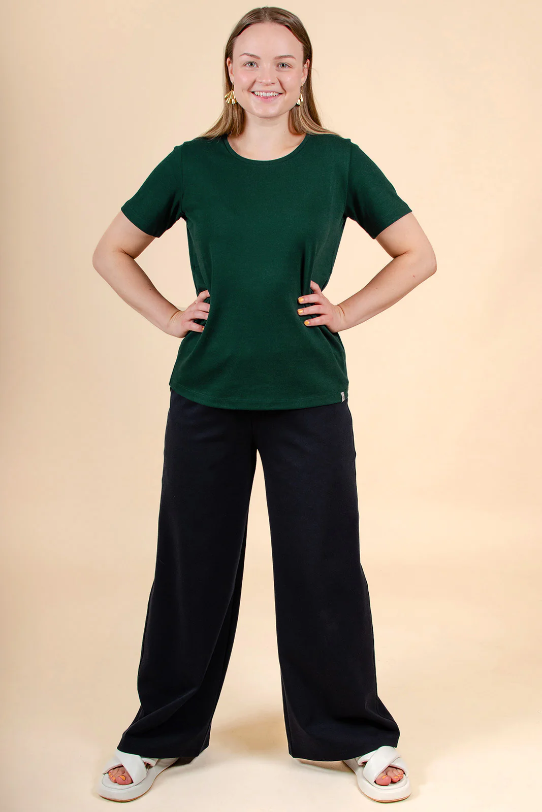 The T-shirt, Dark Green - Image 3