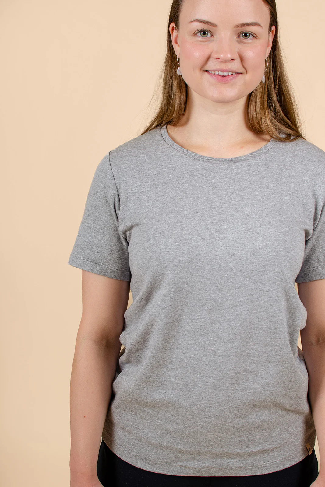The T-shirt, Grey Melange - Image 3