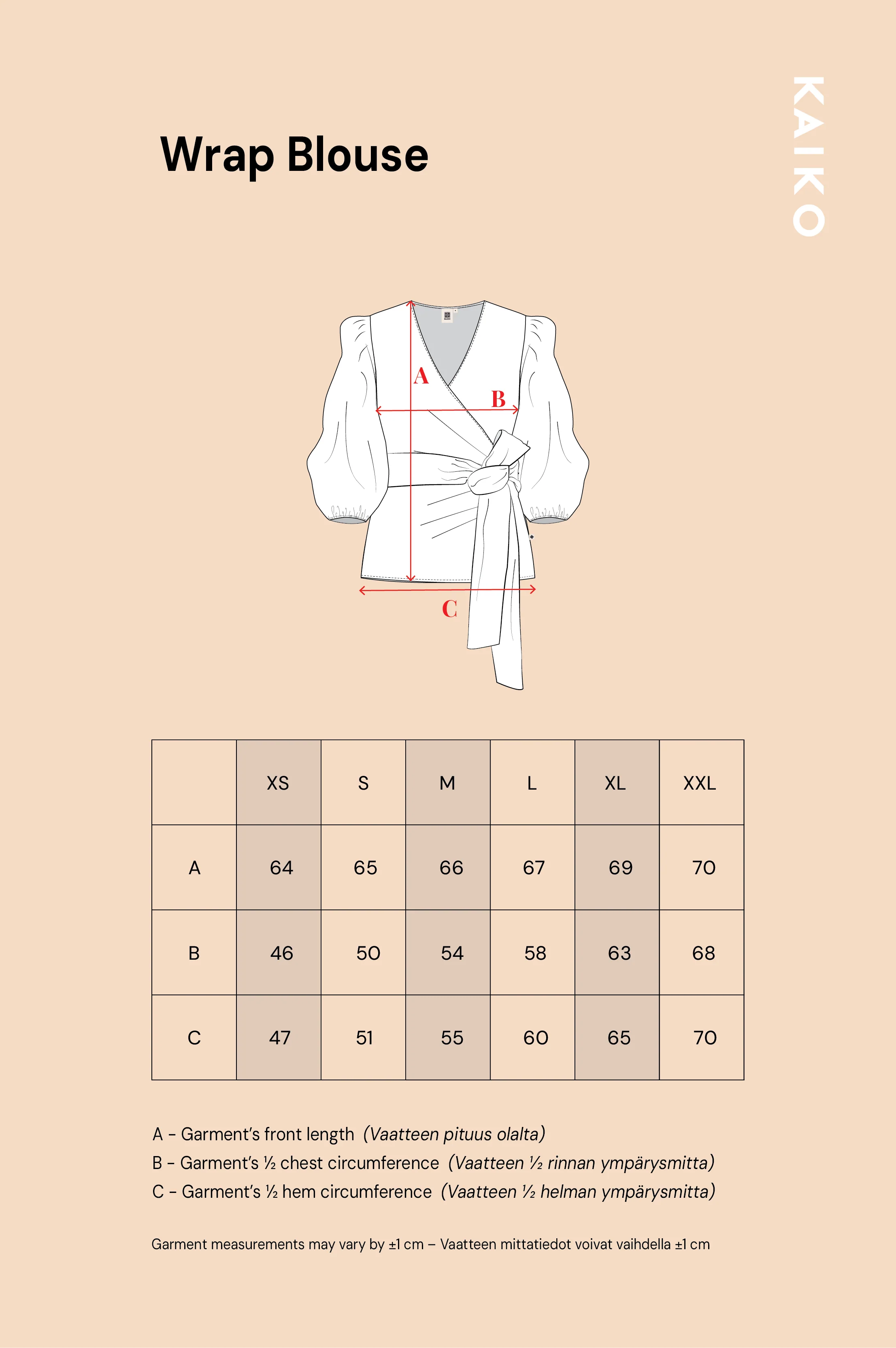 Wrap Blouse, Sage Wind - Image 12